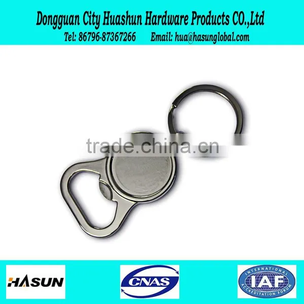 Compass Shape Bottle Opener Keychain With Custom Logo photo-2