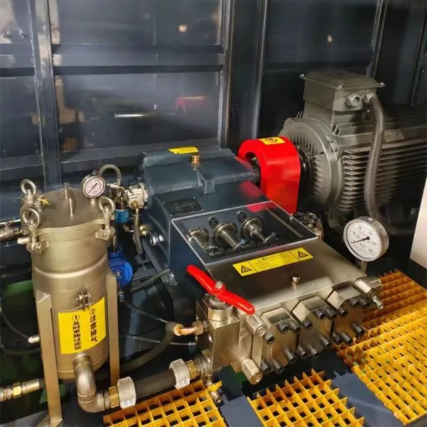 Industrial Ultra High Pressure Water Blaster Washing Machine for Sale With 1000 Bar Machine for Rust Paint Pipe Tube Tank Wash photo-5