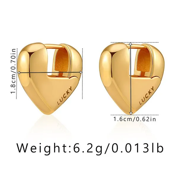 KMJ High Quality 18K Gold Plating With Electrophoretic Coating Tarnish Resistance Jewellery Earrings photo-5