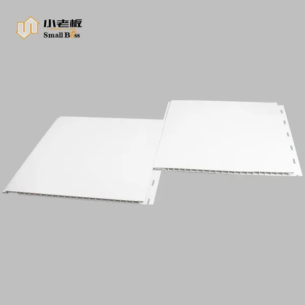 12'' Easy and Quick Installation PVC Wall Panel White Black Interlocking for Commercial Use photo-2