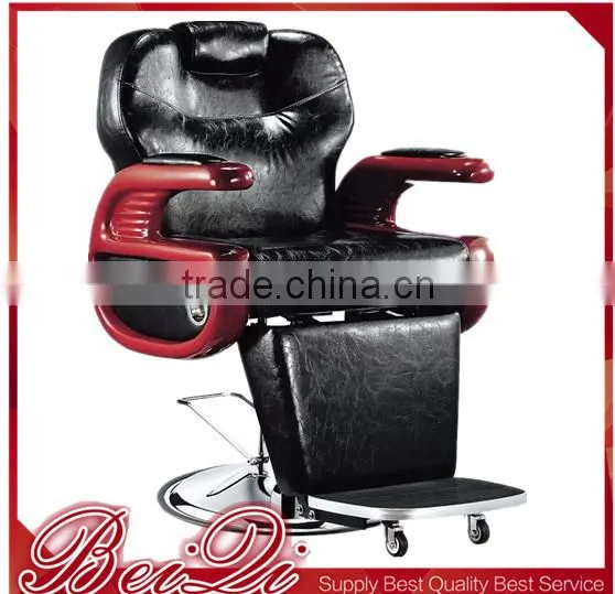 Moderate in Price!hot Sale Recline Barber Chair Barber Stations Many Different Color Barber Chair Orange Leather Recliner Chairs