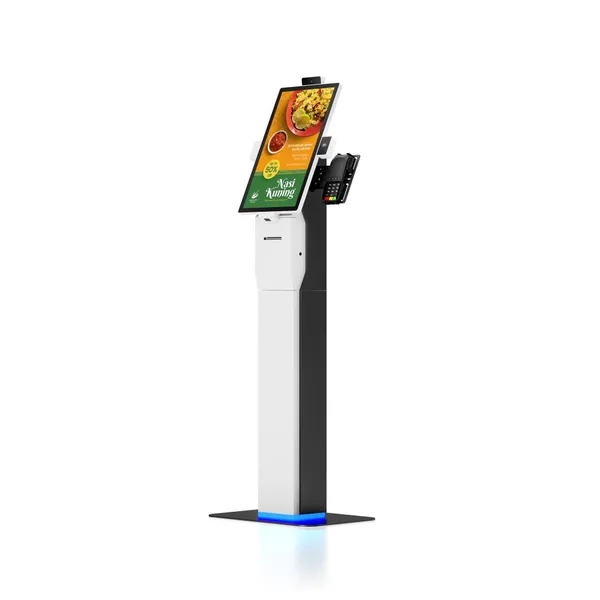 Aonpos APK06 Desktop Self-checkout Machine Highly Reliable Touchscreen Kiosk Convenience Store Interactive Ordering Kiosk photo-3