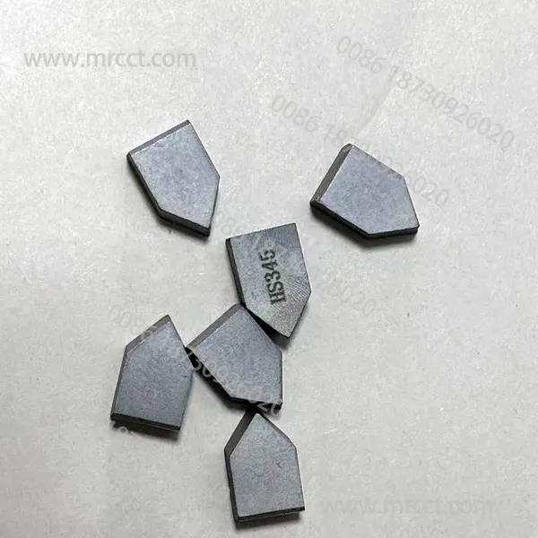 HS345 Tungsten Cemented Carbide Tips A20 A25 A32 B20 B25 E12 E20 for Steel photo-2