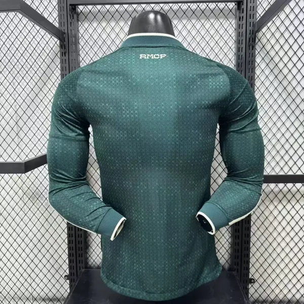 2627 Real Madrid Away Jersey, Real Madrid Green Long-sleeve Away Soccer Shirt, Real Madrid Player Version Football Kit photo-5