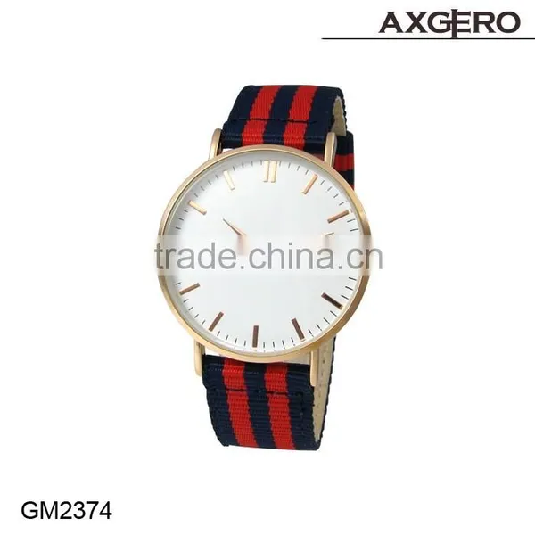 Hot Seles Promotional Stainless Steel Back Water Resistant Quartz Gitz Watch photo-4