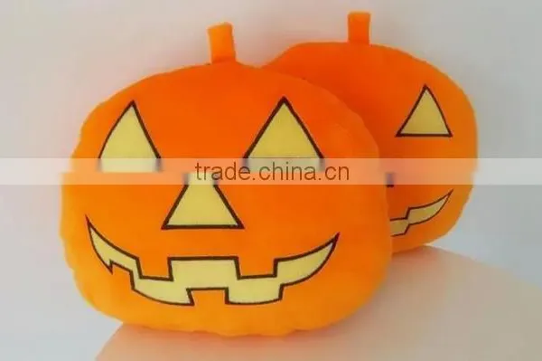 Halloween Funny Gift Pumpkin Shape Pillow Sleep Plush Toy Wholesale photo-3