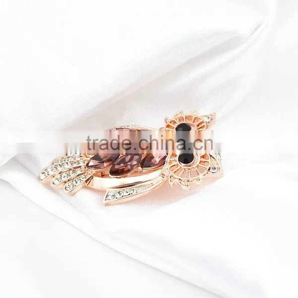 South Korea Style Retro Fashion Lady High-grade Imitation Opal Brooch photo-3