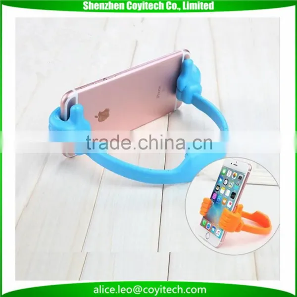 High Quality TPU+Steel Material ok Thumb Hand Phone Holder Stand for 7-8 Inch Tablet pc and Ipad