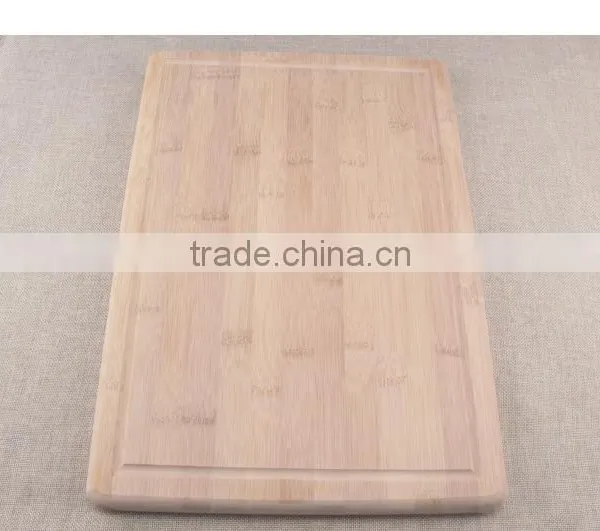 Eco-Friendly Strong Bamboo Wood Cutting Board/Bamboo Chopping Board With Groove photo-2