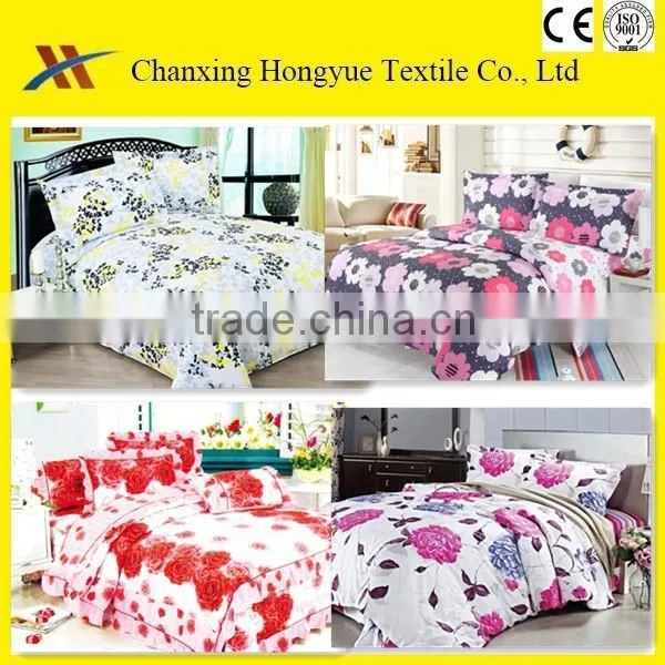 Mircofiber Polyester Brused Fabric With Pigment Printed Fabric for Home Textile,school Bag,mattress Cover