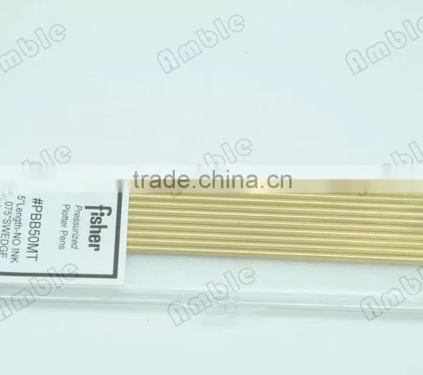 #PBB50MT 5" Length no Ink 0.075" Swedge 1.3m Ball Fisher Plotter Pen photo-2