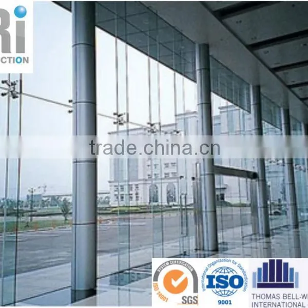 Curtain Wall Materials/Construction Alumnum Powder Coated Profile Aluminum Extruded Curtain Wall Profile