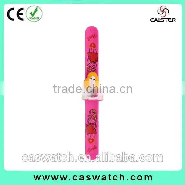 2016 Timepieces , Full Printed Slap Watch, Popular Colorful Cartoon Kid's Watch, 3D Hotsale Lovely Slap Watch photo-3