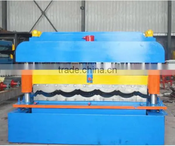 Modern Design Professional Glazed Tile Cold Roll Forming Machinery photo-4