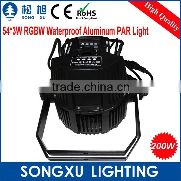 54x3w Rgbw IP65 Waterproof Dmx Led Par Aluminum Par Lights photo-5