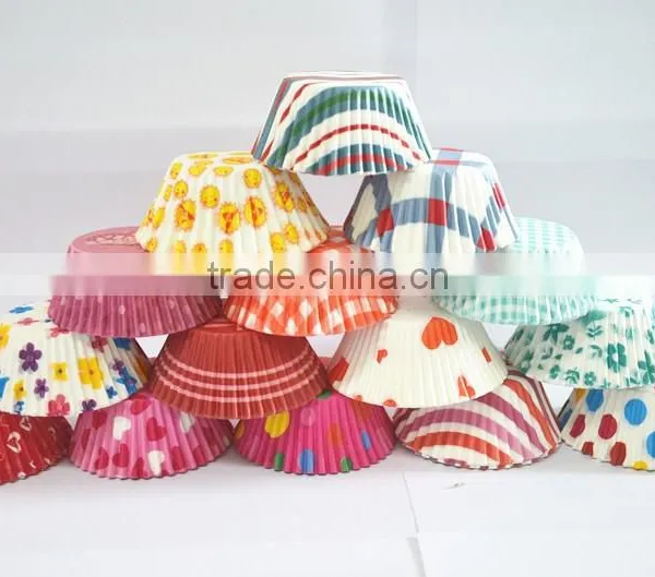 Grease-proof Printed Paper Baking Cups for Cakes photo-4