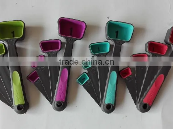 Hot Sales Amazon Kitchen 8pcs Silicon Measuring Cup And Spoon Set photo-5