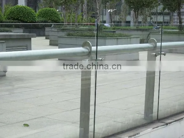 Parapet Wall System Steel Frame Glass Panel