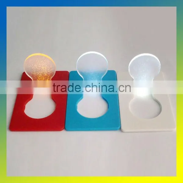 flat LED bulb Credit card