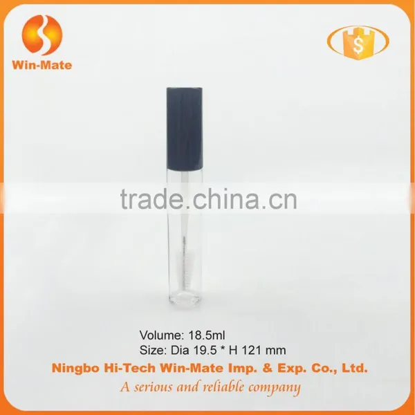 Clear Factory Saled Flat 121*19.5mm Mascara Packaging With Brush photo-4