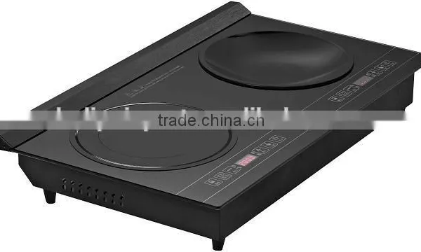 Black Color Induction Cooker Ceramic Glass Plates photo-4