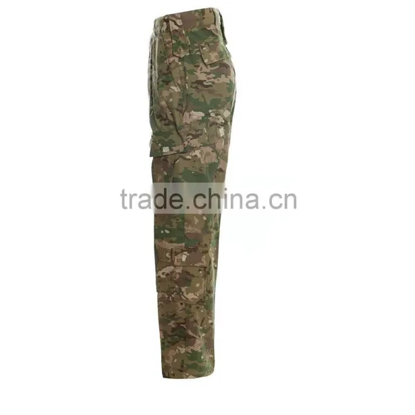 FRONTER Army Combat Uniform Pants - Light Multicam Camouflage Cargo Pants photo-2