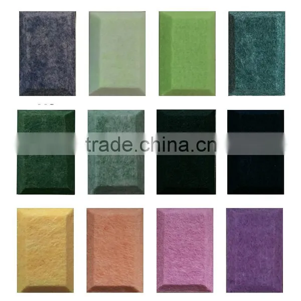 Customized Polyester Acoustic Wall Panel/ Noise Absorption/For KTV, Cinema and Kindergarten photo-5