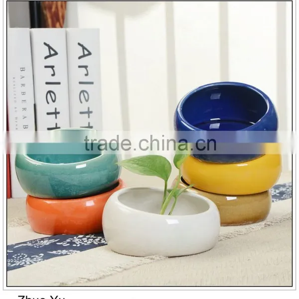 Ceramic Plant Pot for Succulent photo-2