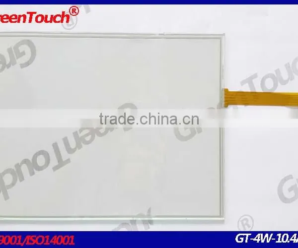10.4 Inch 10.4" 4 Wire Resistive Touch Screen for Industrial Control Systems,interactive Teaching ,GPS photo-2