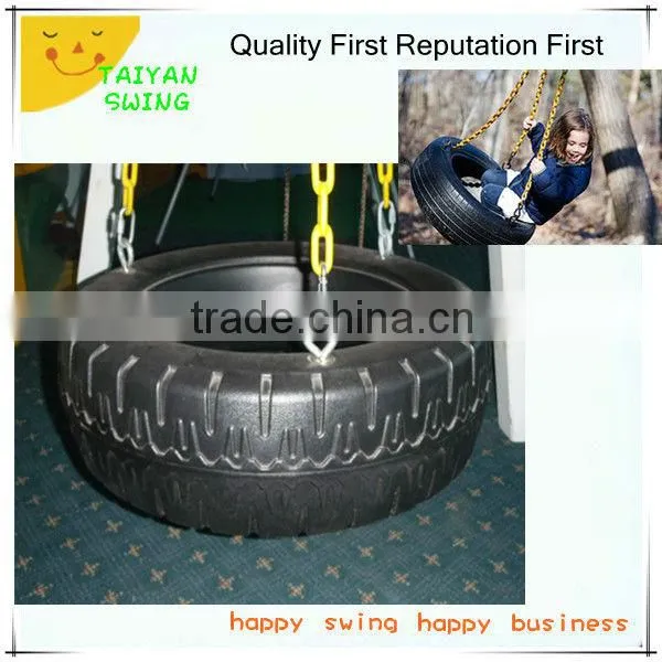 Plastic Tire Swing With Chains photo-2