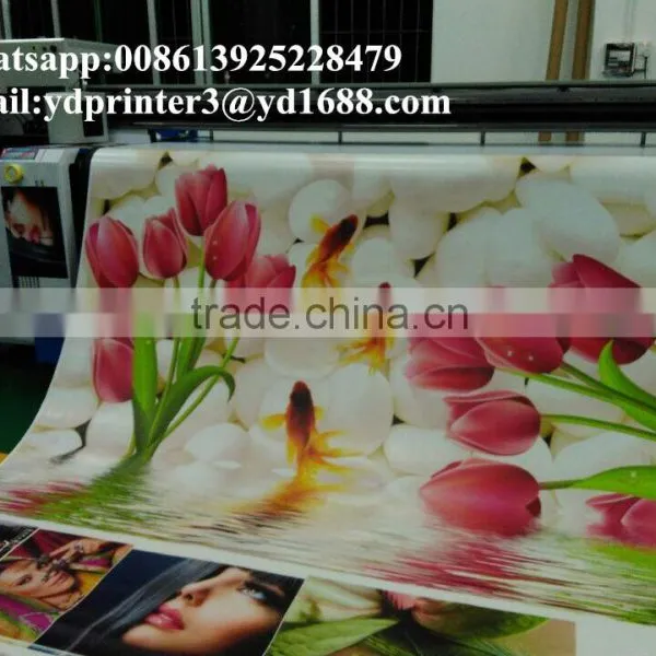 YD-3200 Flat and Roll Printer With Industrial Head Canvas uv Inkjet Printer Prices photo-6