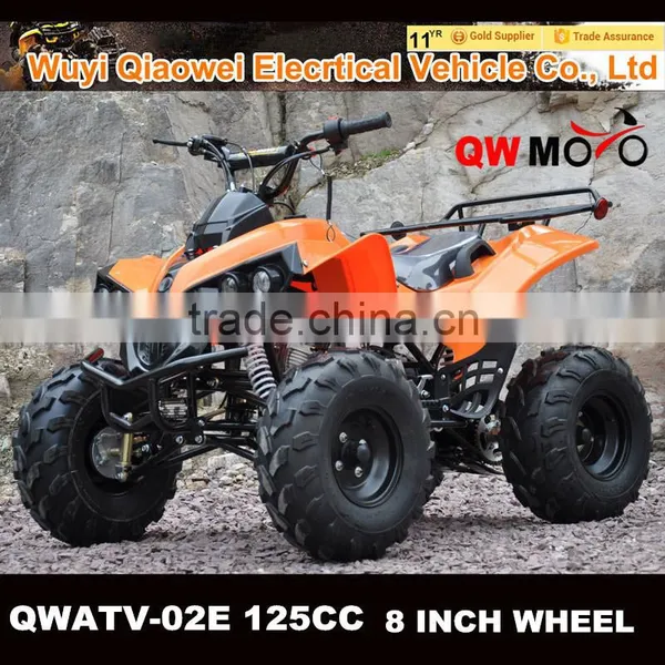 QWMOTO 125cc ATV Adult Quad ATV 4 Wheel Motorcycle 125cc Quad Bike ATV for Sale