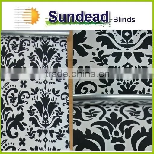 Digital Print Roller Blinds Blackout Blinds With Customized Looking
