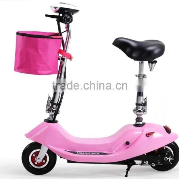 250W Foldable E-scooter/ Electric Scooter With 36v 18ah Samsung Battery and Hub Motor