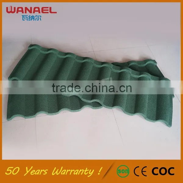 Decorative Stone for Wanael Milan No-fading Light Weight Spanish Tile Corrugated Roof photo-3