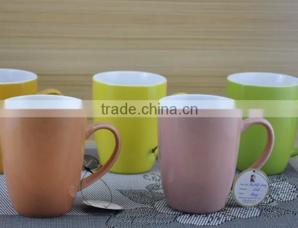 11OZ Enamel Butterfly Design Full Decal Print Coffee Cups, Shiny Surface New Bone China Mug, KL8009-329B photo-5