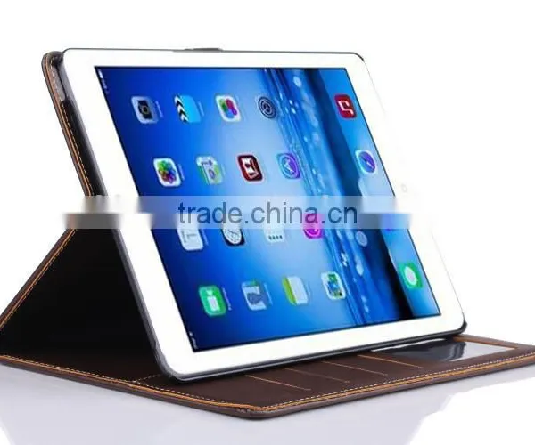 Archaize Color pu Leather Folio Flip Wallet Case for Ipad Air 2, Case for Ipad 6 photo-2