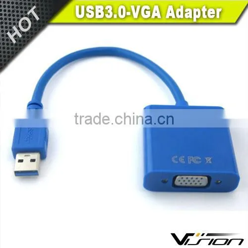 USB 3.0 to VGA Video Graphic Card Display External Cable Adapter for PC Laptop Windows 7/8 photo-5
