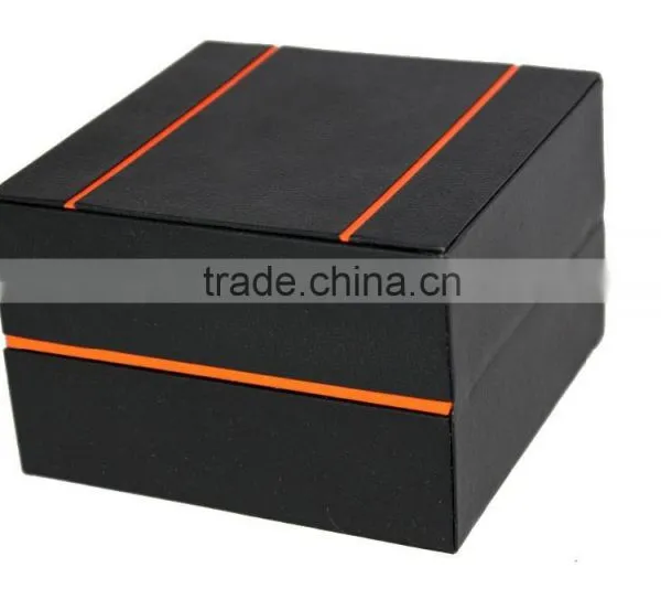 High Quality Square Single Packaging Watch Wooden Box photo-3