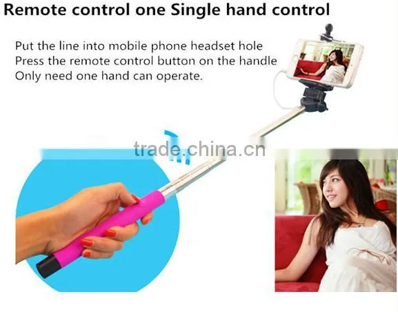Z07-5 Selfie Stick Handheld Monopod With Bluetooth Button for Android/IOS Smart Phone photo-5