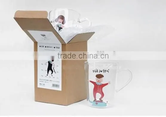Handle Glass Cup Mug Clear Glass Coffee Mug photo-6