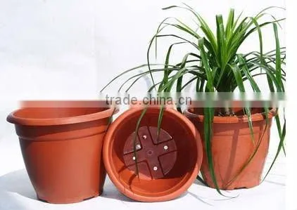 Bells and Drums Plastic Flower Pots