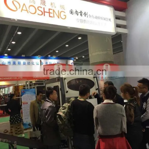 GS-330 2016 Good Quality Carton Box Making Machine Prices photo-3