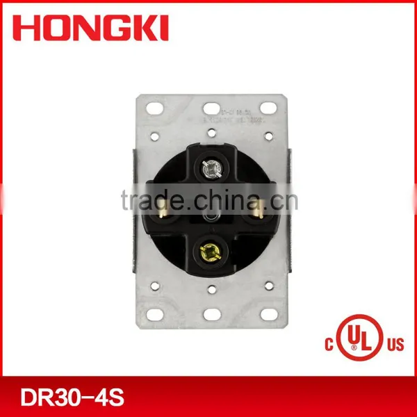 UL CUL NEMA 14-30R Dryer Receptacle, Dryer Outlet, Dryer Socket