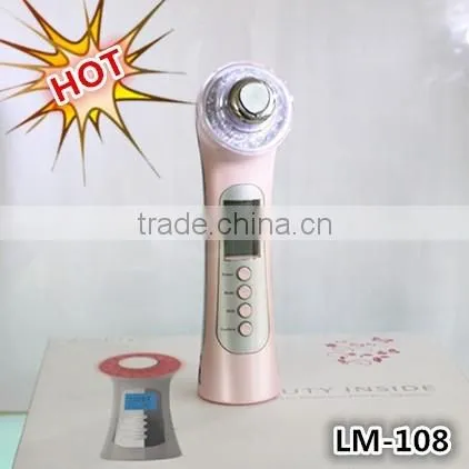 High Quality Low Price 5 in 1 Ultrasonic Facial Massager Beauty Product