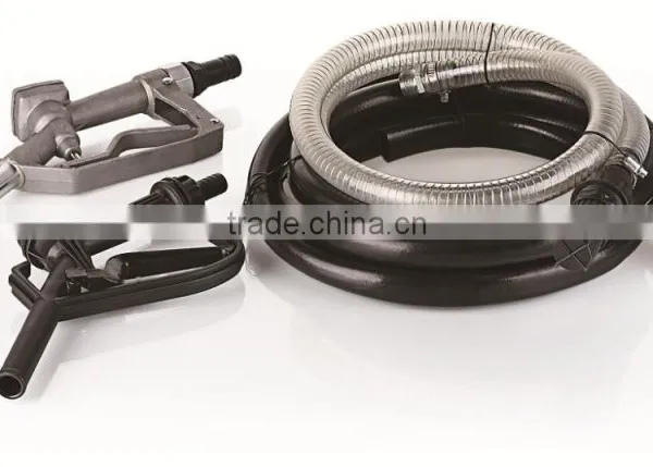 600W Self Priming Oil Diesel Pump With Inlet Outlet Tube and Oil Gun photo-2