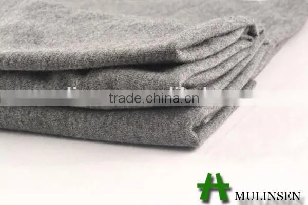 Shaoxing Mulinsen Textile Polyester Rayon Stretch Jersey Melange Fabric photo-2