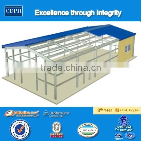 Low Cost Factory Prefab Workshop Steel Building photo-2