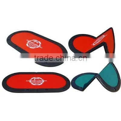 Casino Oval Three-foldable Poker Table Top