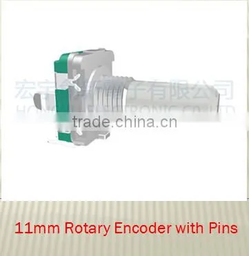 Huizhou 11 mm Size Rotary Encoder Switch With Metal Shaft photo-3